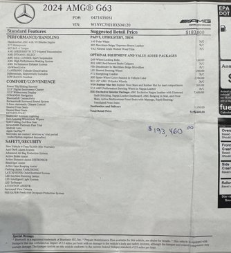 Used 2024 Mercedes-Benz G 63 AMG 4MATIC image 30