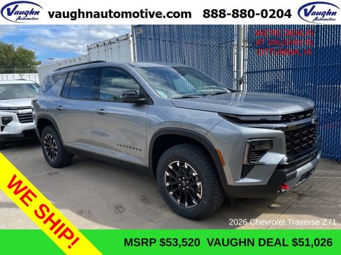 New 2026 Chevrolet Traverse Z71 w/ Driver Confidence Package image 1