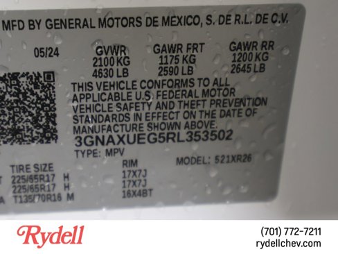 Certified 2024 Chevrolet Equinox LT image 26