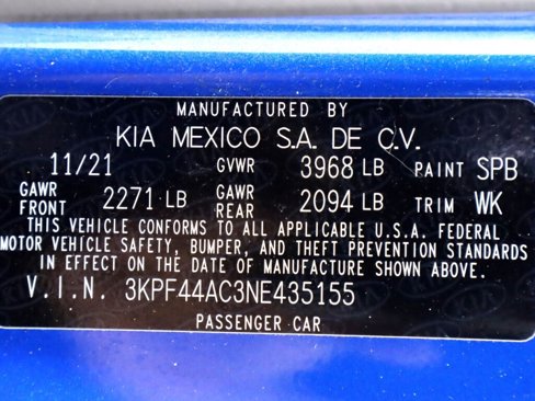 Used 2022 Kia Forte GT w/ GT2 Package image 48
