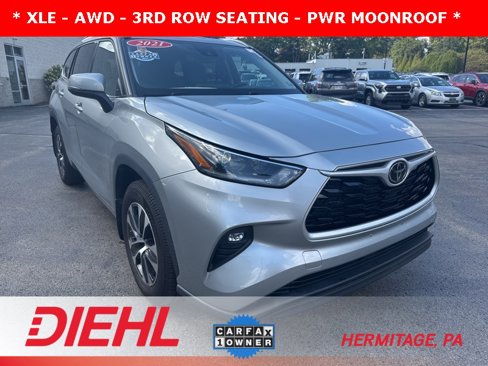 Used 2021 Toyota Highlander XLE image 1