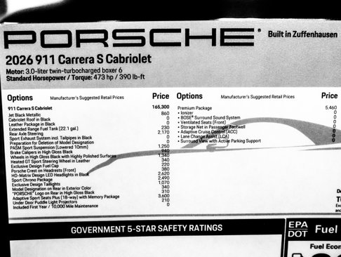 New 2026 Porsche 911 Carrera S image 34