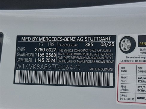 New 2026 Mercedes-Benz SL 55 AMG 4MATIC image 31