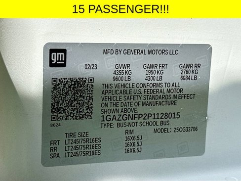 Certified 2023 Chevrolet Express 3500 LS image 30