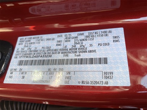 New 2025 Ford F150 XLT w/ Equipment Group 303A High image 20