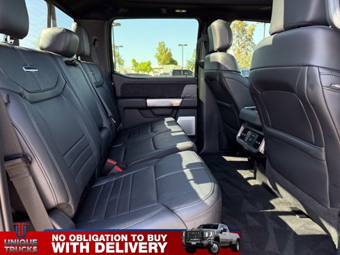 Used 2025 Ford F450 Platinum w/ Camper Package image 27