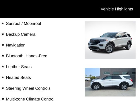 Used 2024 Ford Explorer XLT w/ Equipment Group 202A image 16