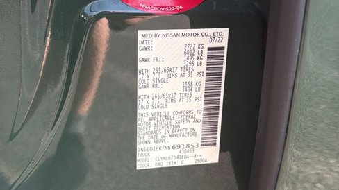 Used 2022 Nissan Frontier SV image 30