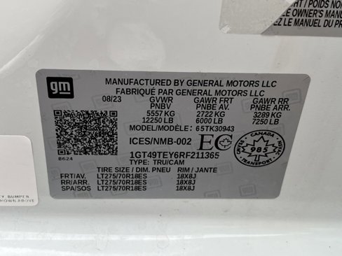 Used 2024 GMC Sierra 3500 SLE w/ SLE Convenience Package image 20