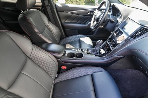 Certified 2022 INFINITI Q50 Red Sport 400 image 15