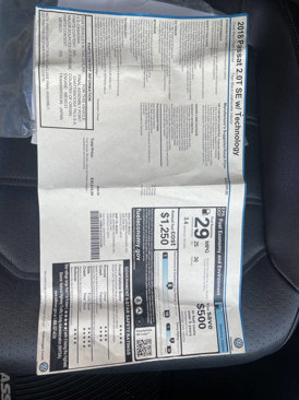 Used 2018 Volkswagen Passat 2.0T SE image 26