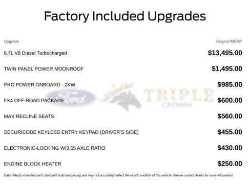 New 2026 Ford F350 Platinum w/ FX4 Off-Road Package image 11