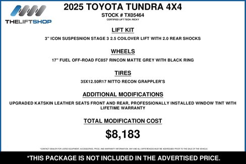 Used 2025 Toyota Tundra SR5 image 2