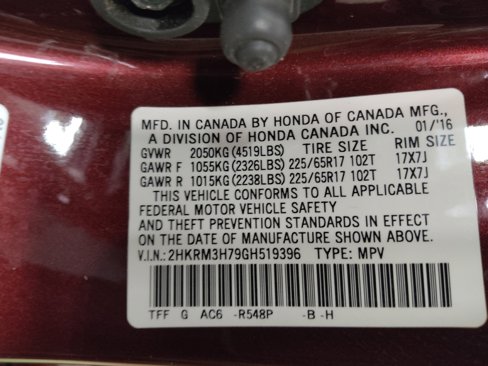 Used 2016 Honda CR-V EX-L image 33
