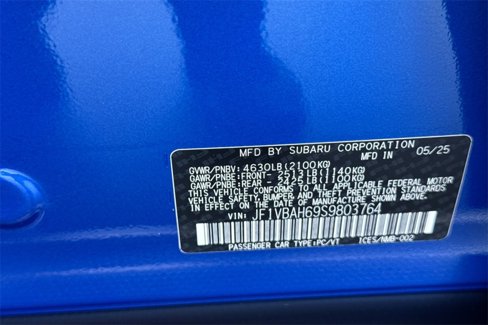 Used 2025 Subaru WRX Premium w/ Accessory Package #2 image 36