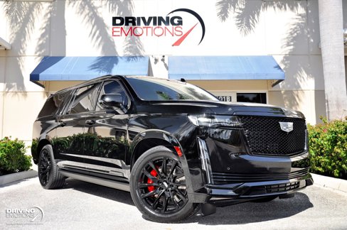 Used 2024 Cadillac Escalade ESV Sport Platinum w/ LPO, ONYX Package image 1