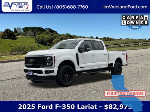 Used 2025 Ford F350 Lariat w/ Black Appearance Package image 1