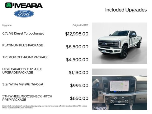 Used 2025 Ford F250 Platinum w/ Platinum Plus Package image 4