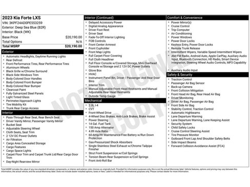 Used 2023 Kia Forte LXS image 35