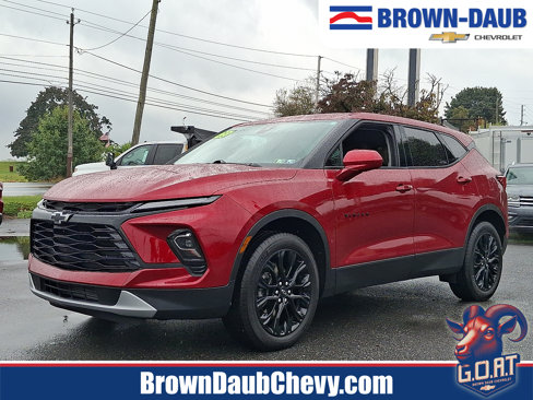 Certified 2023 Chevrolet Blazer LT w/ LPO, Black Sport Package image 1