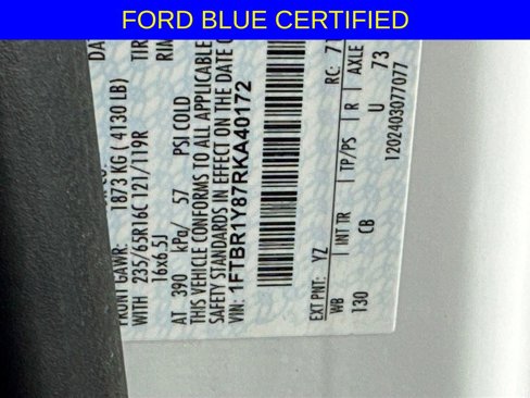 Certified 2024 Ford Transit 250 Low Roof w/ Exterior Upgrade Package image 29