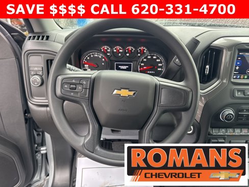New 2025 Chevrolet Silverado 1500 Custom w/ LPO, Dark Essentials Package image 16