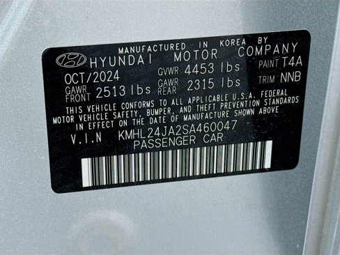 Certified 2025 Hyundai Sonata SE image 31