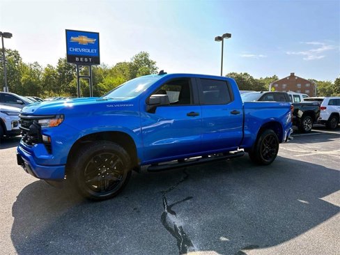 Certified 2025 Chevrolet Silverado 1500 Custom w/ Turbomax Blackout Package image 1