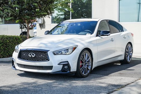 Certified 2022 INFINITI Q50 Red Sport 400 image 3