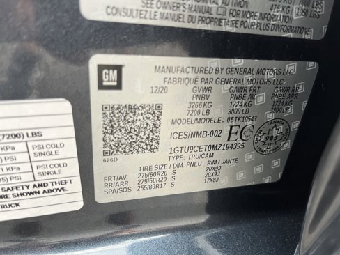 Used 2021 GMC Sierra 1500 Elevation image 19