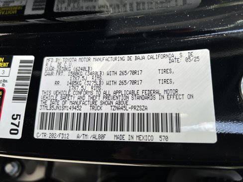New 2025 Toyota Tacoma TRD Off-Road image 8