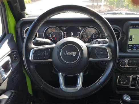 Used 2021 Jeep Wrangler Unlimited Sahara w/ Uconnect 4C Nav & Sound Group image 25