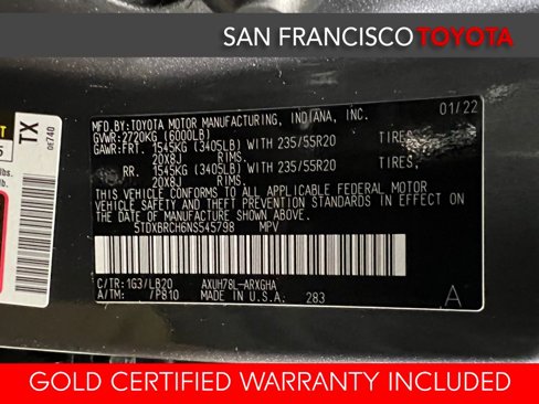 Used 2022 Toyota Highlander Limited image 53