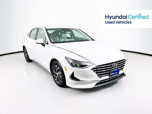 Certified 2021 Hyundai Sonata Blue image 1