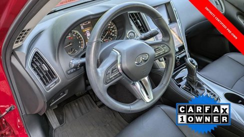 Certified 2022 INFINITI Q50 Luxe w/ Cargo Package image 9