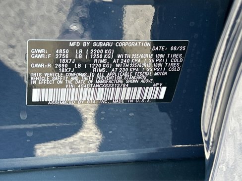 New 2025 Subaru Outback Limited image 17