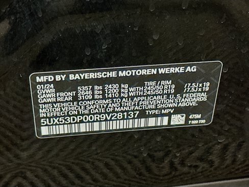 Used 2024 BMW X3 xDrive30i image 12