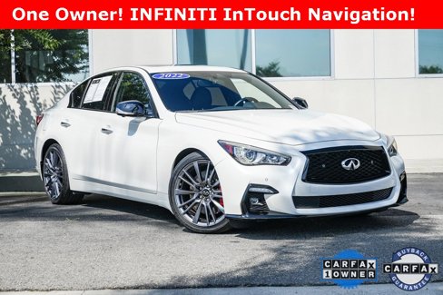Certified 2022 INFINITI Q50 Red Sport 400 image 1