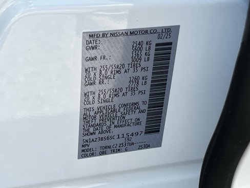 New 2025 Nissan Murano SV image 45