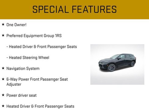 Used 2022 Chevrolet Blazer RS w/ LPO, Floor Liner Package image 6