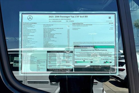 New 2025 Mercedes-Benz Sprinter 2500 image 19