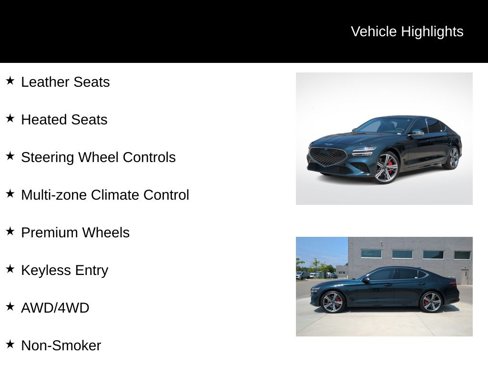Used 2025 Genesis G70 3.3T Advanced w/ Sport Prestige Package image 11