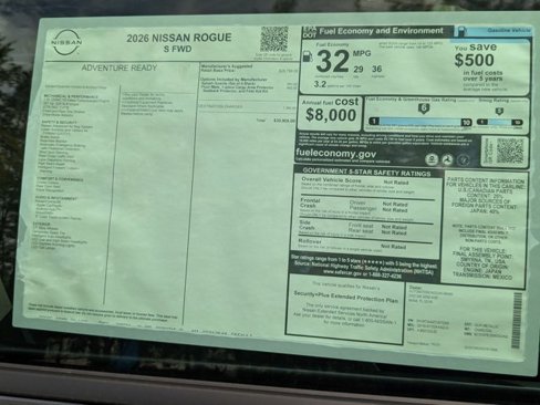 New 2026 Nissan Rogue S image 16