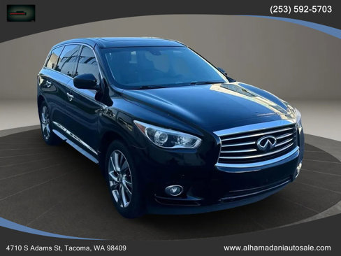 Used 2014 INFINITI QX60 AWD w/ Deluxe Touring Package image 3