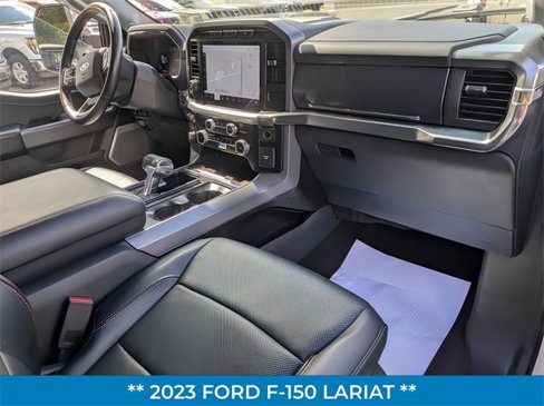 Certified 2023 Ford F150 Lariat w/ Equipment Group 502A High image 33