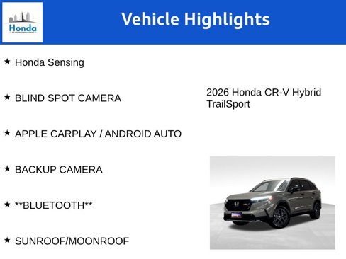 New 2026 Honda CR-V TrailSport image 7