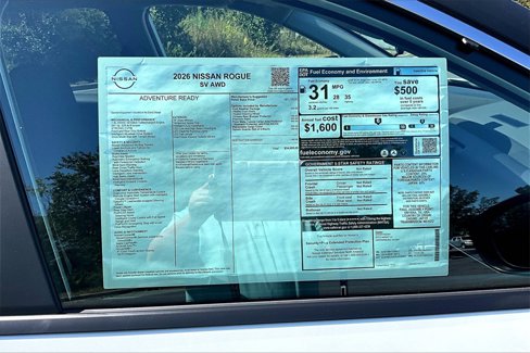 New 2026 Nissan Rogue SV w/ Cold Weather Package image 13