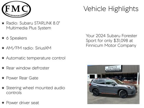 Used 2024 Subaru Forester Sport image 16