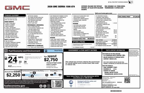 New 2026 GMC Sierra 1500 AT4 w/ AT4 Premium Package image 4