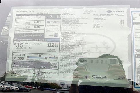 New 2025 Subaru Forester Touring image 5